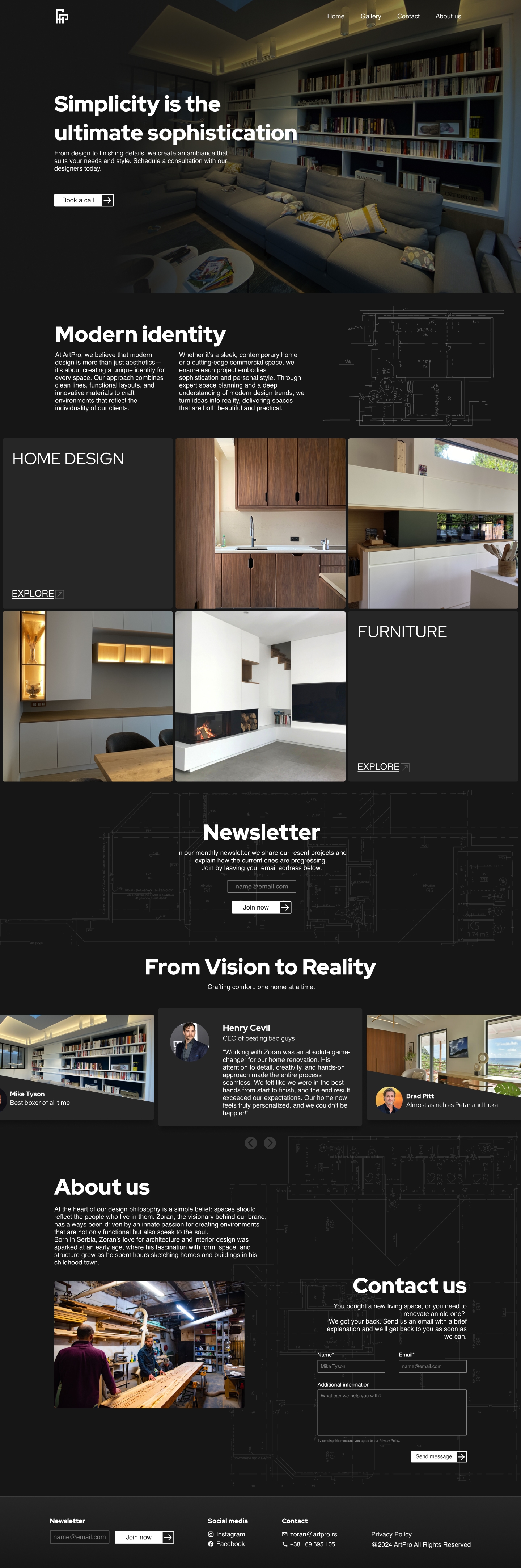 art-pro-website-design